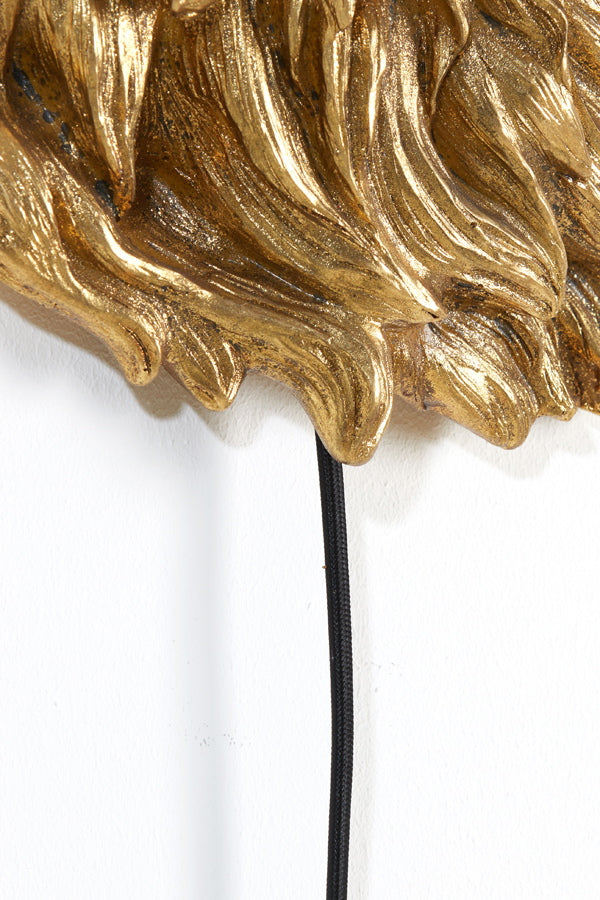 Light & Living Wandlamp Lion 33x40cm