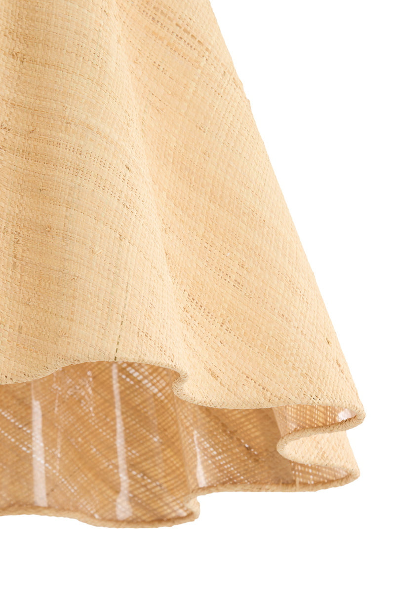 Light & Living Hanglamp Bezaha Raffia Naturel