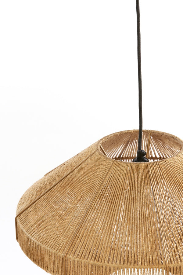 Light & Living Hanglamp Mallow Jute Naturel