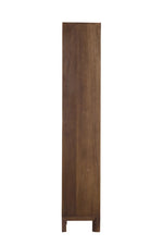 Light & Living Wandkast Sondrio Open Mangohout Mat Donkerbruin 95x190cm