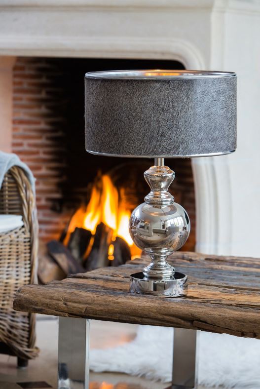 Light & Living Lampvoet Cady Nikkel Small