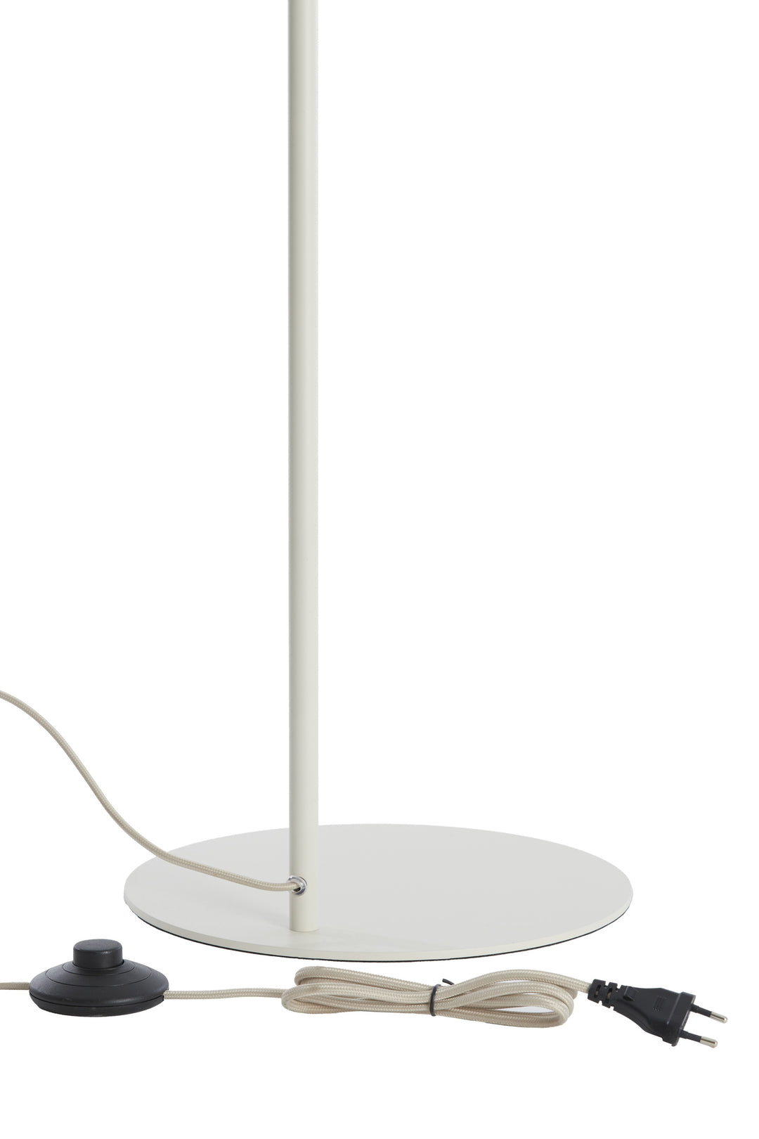 Light & Living Vloerlamp Bisho Crème