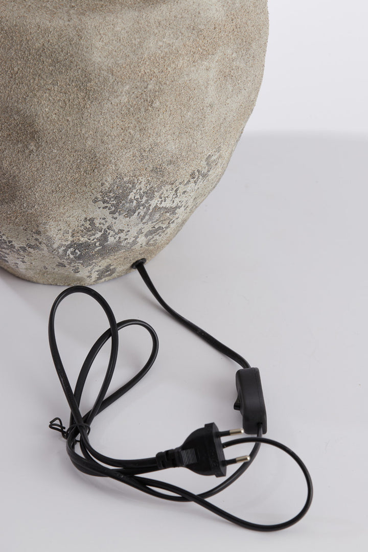 Light & Living Lampvoet Lezama Ruw Vintage Grijs