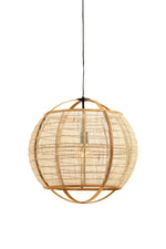 Light & Living Hanglamp Reeva Linnen Beige Ø50,5cm