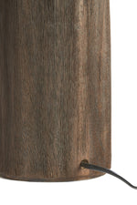 Light & Living Lampvoet Trapani Donkerbruin