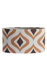 Light & Living Lampenkap Cookie Ovaal Bruin
