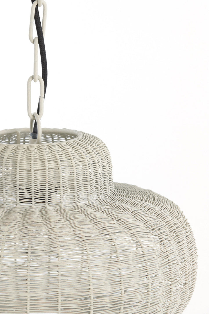 Light & Living Hanglamp Piedra Crème