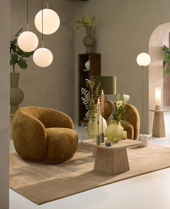 Light & Living Hanglamp Medina Glas