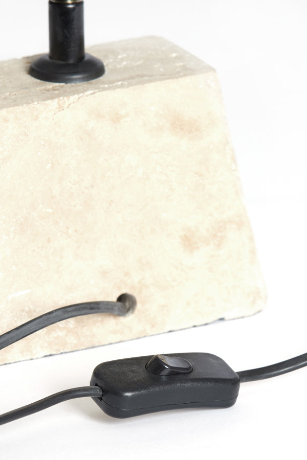 Light & Living Lampvoet Kardan Travertin Zand M