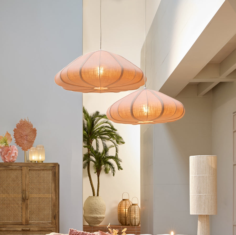 Light & Living Hanglamp Cesano Licht Roze Ø64cm