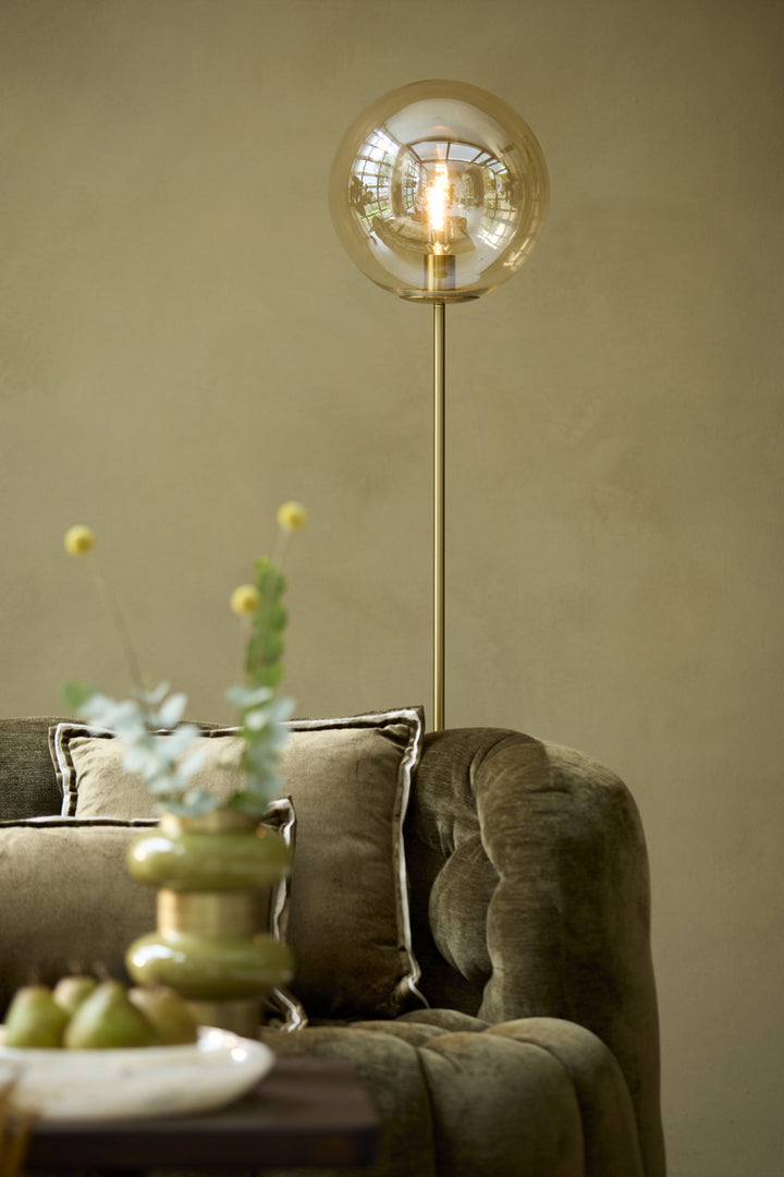 Light & Living Vloerlamp Medina Glas 160cm