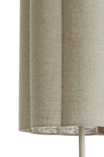 Light & Living Vloerlamp Fringe Naturel/Crème