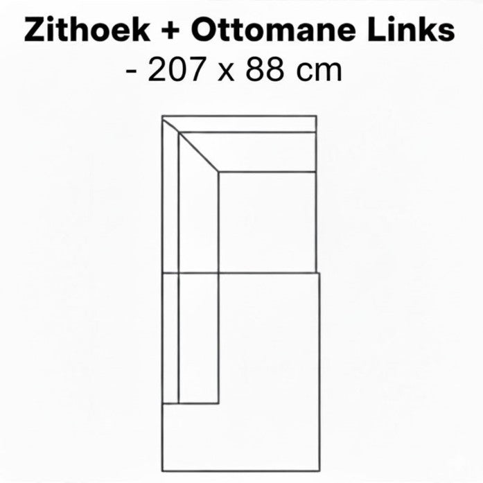 Strakke Modulaire Bank Zelf Samenstellen | SEVN Annebeth