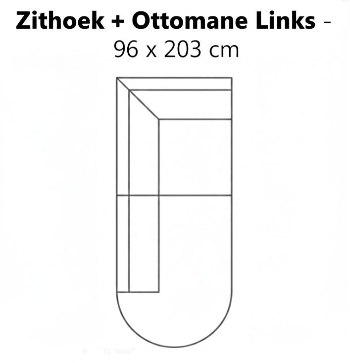 SEVN Danique – Modulaire Design Bank losse modules-zelf samenstellen