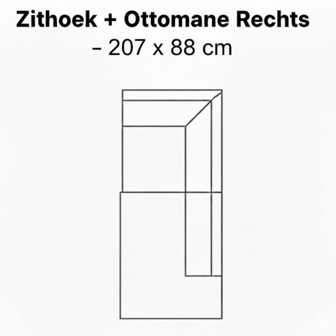 Strakke Modulaire Bank Zelf Samenstellen | SEVN Annebeth