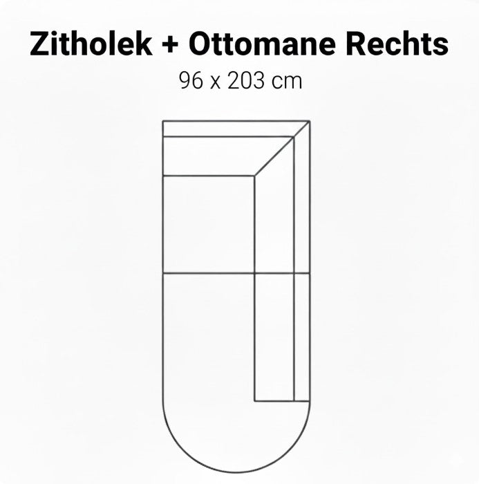 SEVN Danique – Modulaire Design Bank opstelling