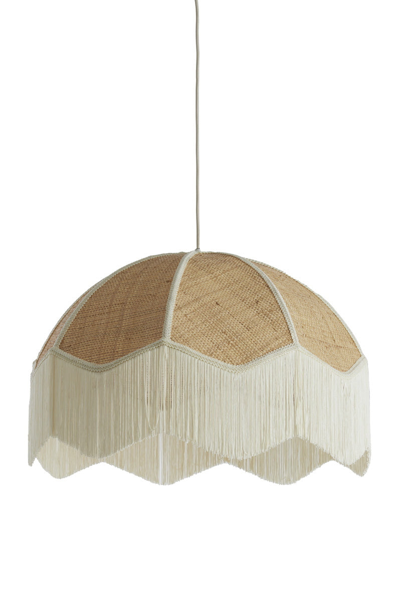 Light & Living Hanglamp Malacia Raffia