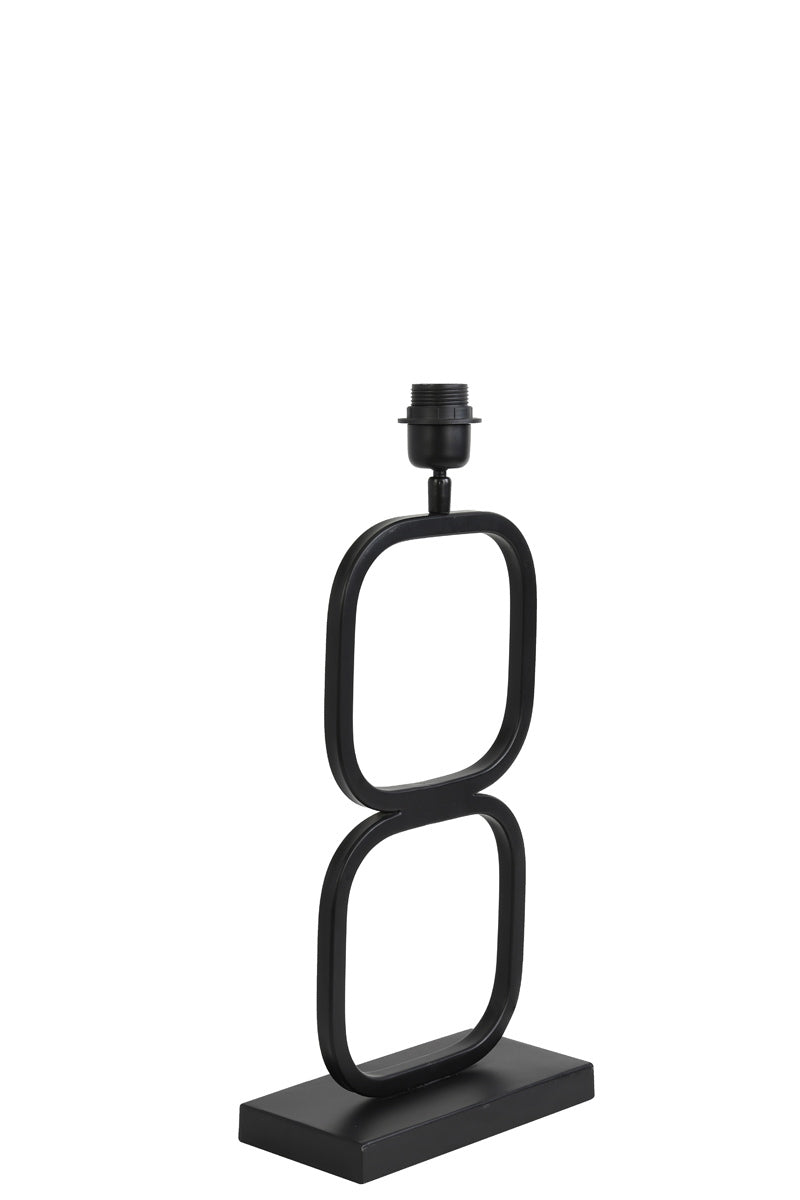 Light & Living Lampvoet Lutika Mat Zwart