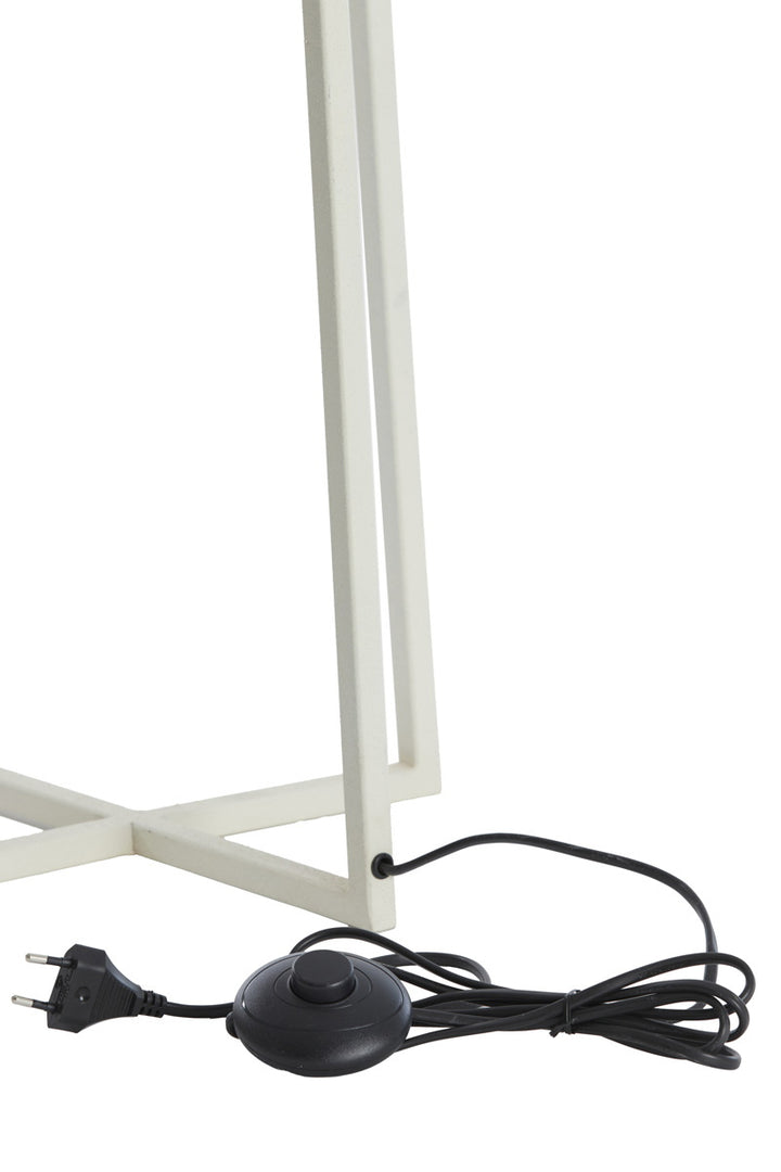 Light & Living Vloerlamp Miley Crème