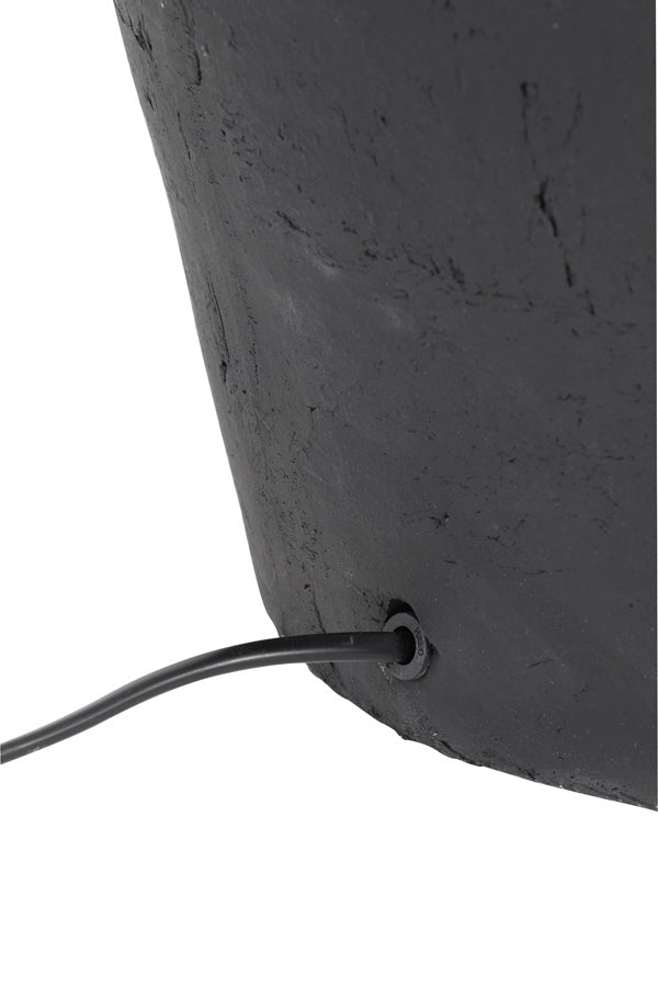 Light & Living Lampvoet Etna Mat Zwart Ø30cm